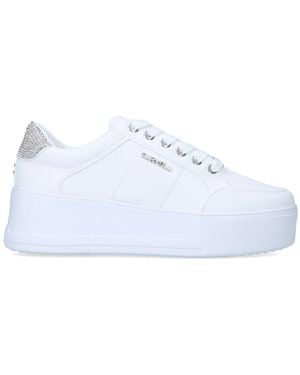 Carvela Kurt Geiger Jive Lace Up Trainers - White