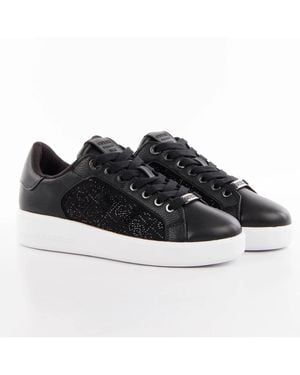 Guess Damessneakers Denesa 4G - Zwart