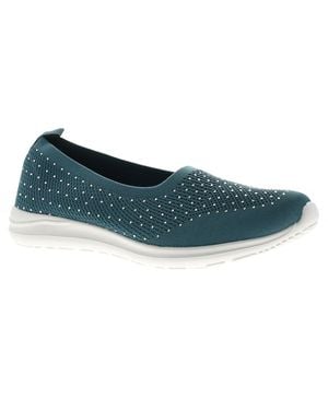 Platino Flat Shoes Meryl Slip On - Black