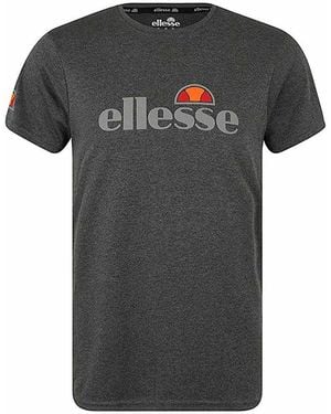 Ellesse Sammeti Marl T-Shirt Cotton - Grey