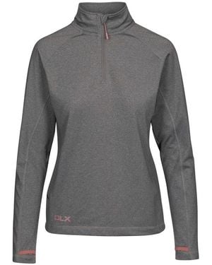 Trespass Ladies Theresa Dlx Marl Top Marl) - Grey