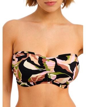 Freya Ocean Avenue Bandeau Bikini Top - Black