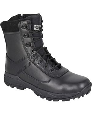 Grafters Tiger Combat Boots - Black