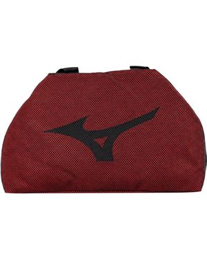Mizuno Logo/ Mesh Holdall Bag - Red