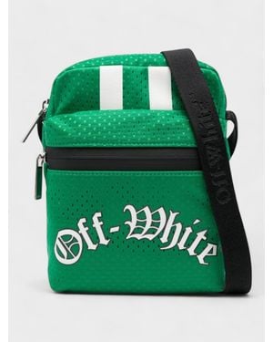 Off-White c/o Virgil Abloh Outdoor Crossbody Mesh Bag - Green