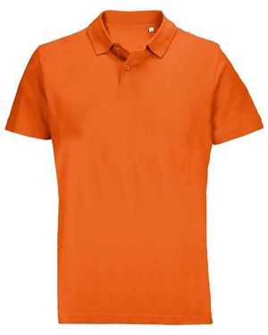 Sol's Adult Pulse Pique Polo Shirt - Orange