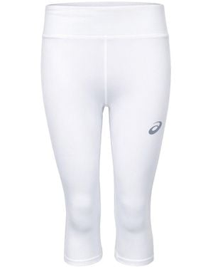 Asics Logo 3/4 Tennis Leggings - White