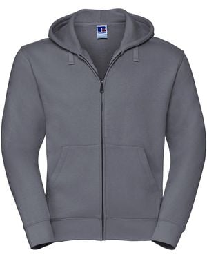 Russell Authentic Full Zip Hoodie (Convoy) - Grey