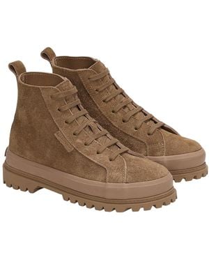 Superga Adult 2641 Alpina Suede Ankle Boots - Brown