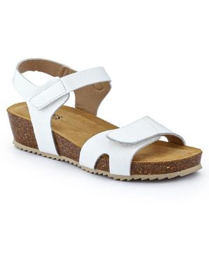 Jones Bootmaker Joanie Leather Sandals - Metallic