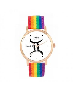 Toff London Tlws-72798 Ladies Gemini Watch - White