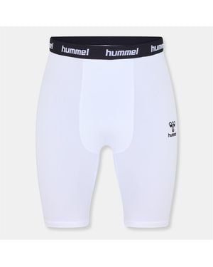 Hummel Elite Compression Fit Running Shorts - Blue