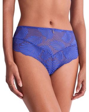 Aubade Rhythm Of Desire High Waist Brief - Blue
