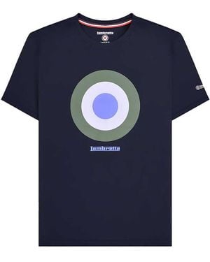 Lambretta Target T-Shirt Cotton - Blue