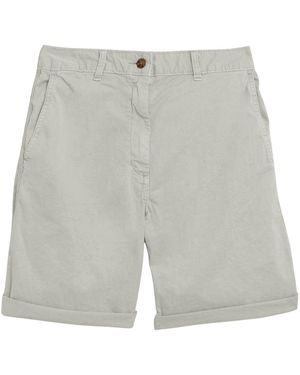 Secret Label Plus Size Cotton Chino Shorts - Grey