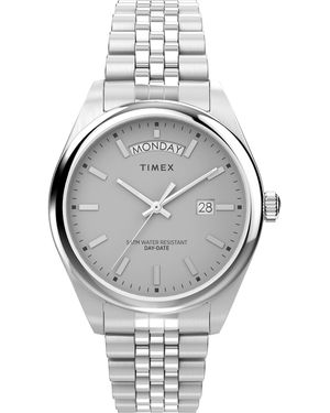 Timex Legacy Watch Tw2V67900 Stainless Steel (Archived) - Grey