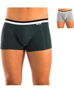 DIM Pack-2 Boxers Unno Basic Breathable Fabric D05H2 - Multicolour
