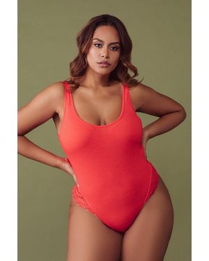 Kilo Brava Tigerlilly Bodysuit - Red