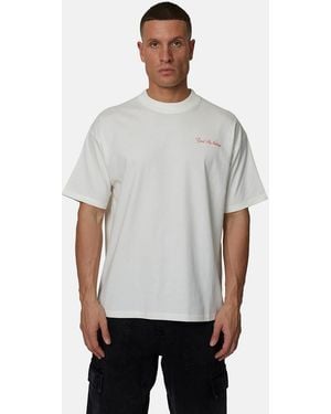 Good For Nothing Relaxed Graphic Tee - Grey