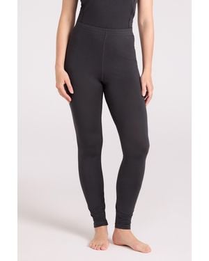 Mountain Warehouse 'Keep The Heat' Base Layer Trousers Winter Skiing Trousers - Black