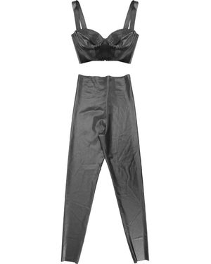Saint Laurent Latex Top, Leggings + Care Cleaning Kit 3 X 30Ml Bottles (Vividress, Vivishine, Viviclean) - Grey