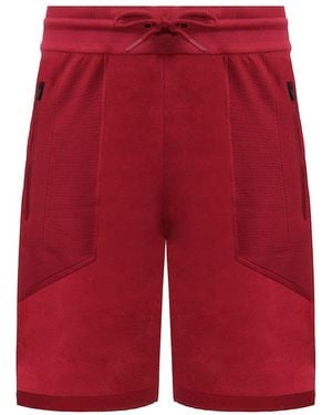 GYMSHARK True Knit Burgundy Shorts - Red