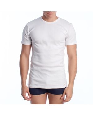 Abanderado Short Sleeve Cotton Thermal T-Shirt A0256 - White