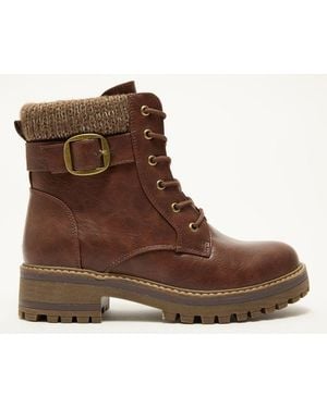 Lotus Gretal Boots - Brown