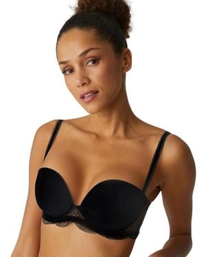 Simone Perele Karma Strapless Plunge Bra - Black