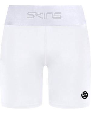 Skins Series-1 Half Tights - White