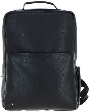 Gabicci Real Leather Backpack - Black