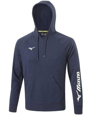 Mizuno Terrycloth Hoodie - Blue