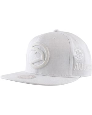 Mitchell & Ness Nba Atlanta Hawks Hwc Cap Cotton - White