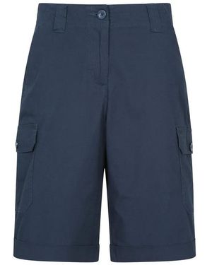 Mountain Warehouse Coast Stretch Cargo Shorts (Marineblauw)