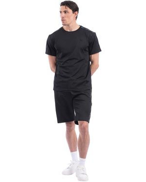 D Rock D Rock Summer Outfit 2 Piece Set, Shorts And T Shirt - Black