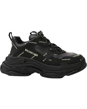 Balenciaga Triple S Trainers - Black