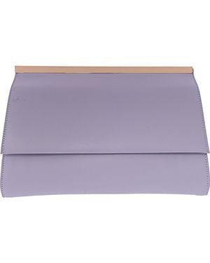 Liquorish Bridesmaids Flap Over Shoulder Bag - Purple