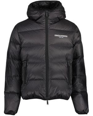 DSquared² Down Jacket Nylon - Black