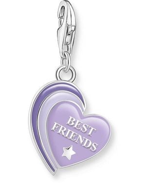 Thomas Sabo Accessories Friends Charm Sterling - Purple