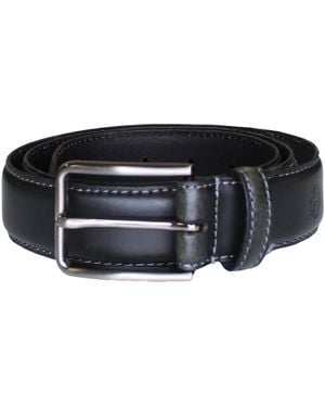 Timberland 34Mm Feather Edge Belt Leather - Black