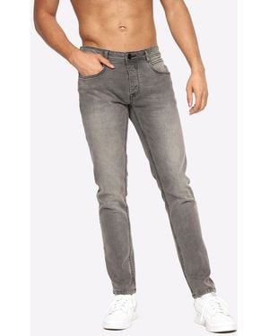 Crosshatch Malcolm Jeans (Slim Fit) - Grey