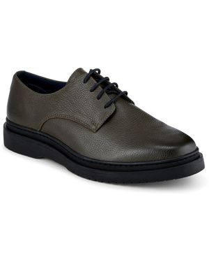 Jones Bootmaker Jameson All-Leather Smart Lace Up Shoes - Black