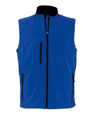 Sol's Rallye Soft Shell Bodywarmer Jacket (Royal) - Blue