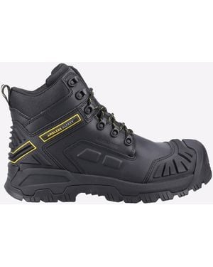 Amblers Safety Ambler Flare Waterproof Boots - Black