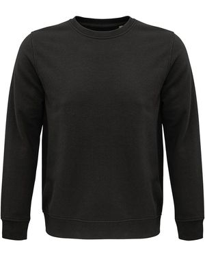 Sol's Adult Comet Organic Sweatshirt - Black