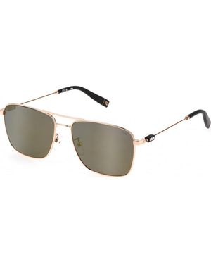 Fila Sfi456 58 0300 Sunglasses - Metallic