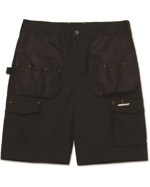 Caterpillar Nexus Holster Stretch Cotton Work Shorts - Black