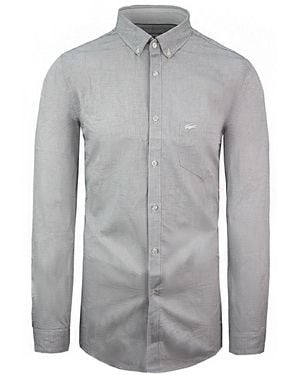 Lacoste Regular Fit Shirt Cotton - Grey