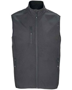 Sol's Falcon Softshell Recycled Body Warmer - Blue
