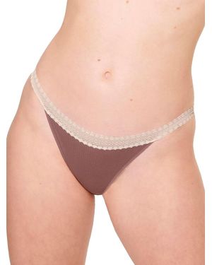 Sloggi Go Ribbed Tanga C2P - Natural